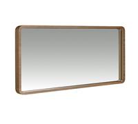 Angel Cerda Walnut Veneer Rectangular Wall Mirror 100x50 cm Angel Cerda Walnut 100x50 cm