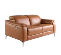 Angel Cerdá Relax sofa in brown leather 6180/6181 - 154 x 160 x 101 - 2