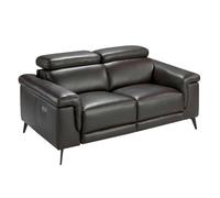Angel Cerdá Relax sofa in chocolate brown leather 6050/6051 - 170 x 103 x 99 - 2