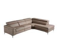 Angel Cerda Right Chaise Longue Relaxation Sofa In Mink Leather