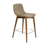 Angel Cerda Stylish Mink Leatherette Stool For Modern Spaces