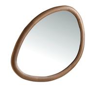 Angel Cerda Stylish Organic Walnut Wall Mirror For Modern Interiors