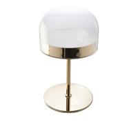 Angel Cerdá Table Lamp in Steel and Transparent Glass 8066