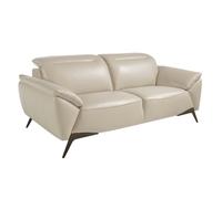 Angel Cerdá Taupe leather sofa 6131/6132 - 2