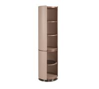Angel Cerda Walnut & mink leatherette shelf Angel Cerda Walnut