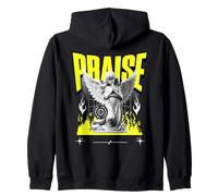 Angel Cherub x Praise the Almighty Christian Streetwear Zip Hoodie