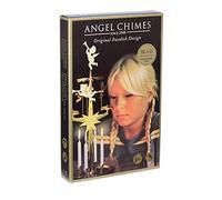Angel Chime Brass Coloured with 4 Candles