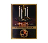 Angel Chime Candles - 20 White Candles for Original Swedish Angel Chimes
