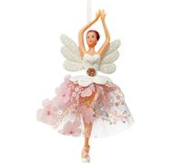Angel Christmas Tree Decorations - Tulle and Mall Ballerina Pendant