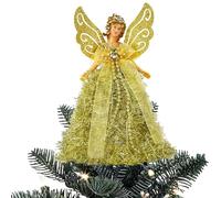 Angel Christmas Tree Topper - Fairy Treetop Pendant For Decoration