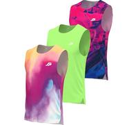 ANGEL CITIZ 3 Pack Men's Running Tank Top Gym Sleeveless T-Shirts Ultra Lightweight Marathon Singlet Training Vest UPF 50+