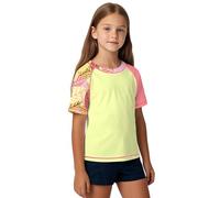 ANGEL CITIZ Kids Short Sleeve Rash Vest UPF 50+ Boys Swim Top UV Shirts Quick Dry Girls Rash Guard Swimwear Age 7-13