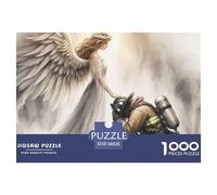 Angel Comforts Firefighter Firm Interlocking Design Great Gift Choice for Puzzle Lovers, Friends And Family on Any Occasion 38x26cm/1000pcs