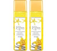 Angel Concentrated Laundry Fragrance 200ml 80 Washing Cycles - Long Lasting Perfume Fabric Conditioner Highly-Concentrated Formula - Pack of 2