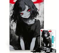 Angel Core Jigsaw Puzzle 1000 Piece Focus Boost Fun Advanced Laser Cutting Tech Travel-friendly Brain Game Gift (38x52cm)