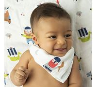 Angel Dear 723 Bandana in Bamboo and Cotton with Double Buttons, Viking