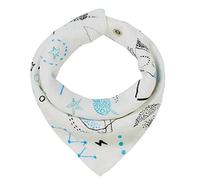 Angel Dear Bamboo and Cotton Bandana with Double Button Space 25x25x0.5 Space