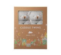 Angel Dear - Grey Bear Blankies Cuddle Twins 2 Piece Set