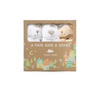 Angel Dear Pair and a Spare 3 Piece Baby Blankie Set-Puppies