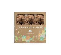 Angel Dear Pair and a Spare 3 Piece Blanket Set, Bison