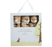 ANGEL DEAR Pair and a Spare 3-Piece Blanket Set, Tiger