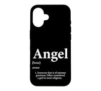 Angel Definition Funny First Name Birthday Party For Angels Case for iPhone 16