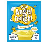 Angel Delight Smooth & Creamy Banana Flavour Instant Dessert Mix, 59 g Sachet (Pack of 1)