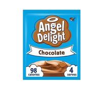 Angel Delight Smooth & Creamy Chocolate Flavour Instant Dessert Mix, 59g Sachet (Pack of 6)