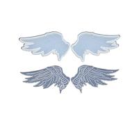 Angel Devil Wing Keychain Silicone Mold with Hole Keyring Pendant Mold Birthday Valentine ' s Day Gift Jewelry Angel Wings Molds for Epoxy Resin