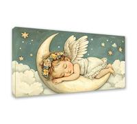 Angel Diamond Art Kits Adults Large 200x100cm, 5D Square Drill Diamond Painting Girl, DIY Full Drill Crystal Art Embroidery Painting, Rhinestone Cross Stitch Mosaic Crafts for Room Decor Gifts 0J-425