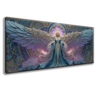 Angel Diamond Art Kits, Wing Diamond Painting Kits for Adults Large 70*140CM, 5D Dimond Art Arts and Crafts for Adults DIY Rhinestones Embroidery for Beginner, Home Room Wall Decor, Gifts -zzg2508J6