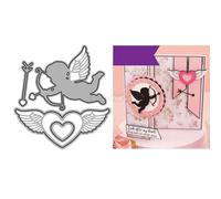 Angel Die Cuts for Card Making, Love Wings Metal Cutting Dies for Paper Scrapbooking, DIY Stencils for Album Party Wedding Festivals Decoration