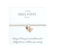 ANGEL & DOVE Bee Bracelet Sympathy Gift with Gift Box, Bag & Card - Memorial Keepsake, Condolence