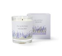 ANGEL & DOVE Lavender 'in Loving Memory' 300ml Remembrance Candle - for Funeral or Sympathy Gift