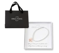ANGEL & DOVE Rose Gold Bee Bracelet Sympathy Gift with Bag & Card