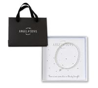 ANGEL & DOVE Silver 'One More Star' Bracelet Sympathy Gift with Bag & Card