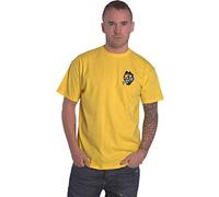 Angel Dust T Shirt Creature Band Logo Official Mens Yellow L
