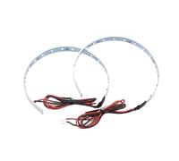 Angel Eye Kit 2Pcs/Set 360 Degree Car Motorcycle Headlights Super Bright Modified Demon Devil Eyes Light Colorful 12V Halo Rings RGB Angels Eyes Kits(2pcs pink)