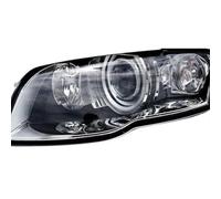 Angel Eye Kit For A4 S4 RS4 B7 2004 2005 2006 2007 2008 2009 Ultra Bright Switchback Day Light Turn Signal Smd LED Angel Eyes Halo Rings RGB Angels Eyes Kits(White Only,For Xenon headlights)