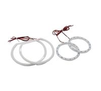 Angel Eye Kit For BMW 1 Series E81 E82 E87 E88 Halogen Headlight Accessories SMD Cotton Light Switchback LED Angel Eye Ring DRL Kit Headlight Angels Eyes(White)