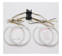 Angel Eye Kit For BMW 3 Series E30 E36 For M3 333i 325i 323i 316i 318i 325td 1982-2000 Milk White Light SMD LED Angel Eyes Ring Kit Car Angels Eyes(36 White and yellow)