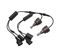 Angel Eye Kit For BMW 5 Series E60 E61 LCI 2008-2010 Xenon Headlight 120W 6000K White H8 LED Angel Eyes Light Ring Canbus LED Angels Eyes(2pc white color)