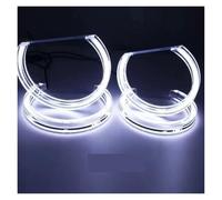 Angel Eye Kit For BMW E36 E46 E38 E39 E60 LED Crystal Angel Eyes Half Moon Style Halo Rings DRL 12V Car Headlight Decorative Light Lamp Halo Ring LED Kits(131x2 146x2 white)