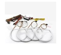 Angel Eye Kit For BMW E46 1998-2002 Revolving Sequential LED Light Rings RGBW Multi-colored APP Remote Control Flowing Ring Angel Eyes Headlight Angels Eyes(Pre-LCI Halogen)