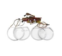 Angel Eye Kit For BMW E46 1998-2002 Revolving Sequential LED Light Rings RGBW Multi-colored APP Remote Control Flowing Ring Angel Eyes Headlight Angels Eyes(Facelift Halogen)