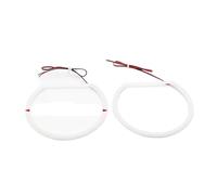 Angel Eye Kit For BMW E46 E36 E38 E39 E90 2026 60/72/80/85/90/95/126mm 140mm 131mm White Circle Light Cotton Angel Eyes Kit Halo Ring LED Kits(146mm semi-circle)