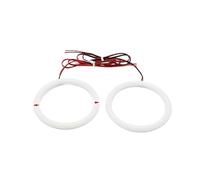 Angel Eye Kit For BMW E46 E36 E38 E39 E90 2026 60/72/80/85/90/95/126mm 140mm 131mm White Circle Light Cotton Angel Eyes Kit Car Angels Eyes(140mm)