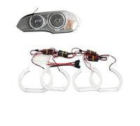 Angel Eye Kit For BMW For X5 E70 X5M For X6 E71 E72 X6M 2008-2014 DTM For M4 For Style Led Angel Eyes Kit Rings Ultra Bright DRL Headlight Angels Eyes(DTM U Style)