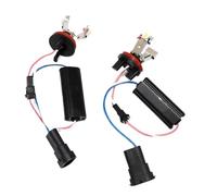 Angel Eye Kit For BMW For X5 X5M E70 For X6 X6M E71 E72 2007-2011 White H8 LED Angel Eye Ring Marker Side Light Bulb Car Headlight RGB Angels Eyes Kits(2pc white color)
