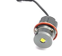 Angel Eyes 2pcs Bright 80W Angel Eyes Marker Lights Bulbs Lamp Fit Use For BMW E87 E39 M5 E60 E61 E63 E64 M6 E65 E66 E83 X3 E53 X5 2000-2008(1pc white color)